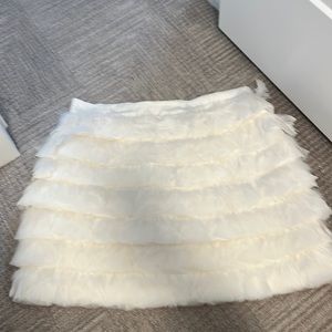 Feathered skirt